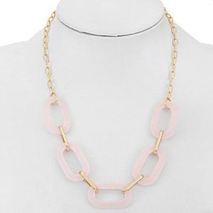 NWT Acrylic Nude Necklace